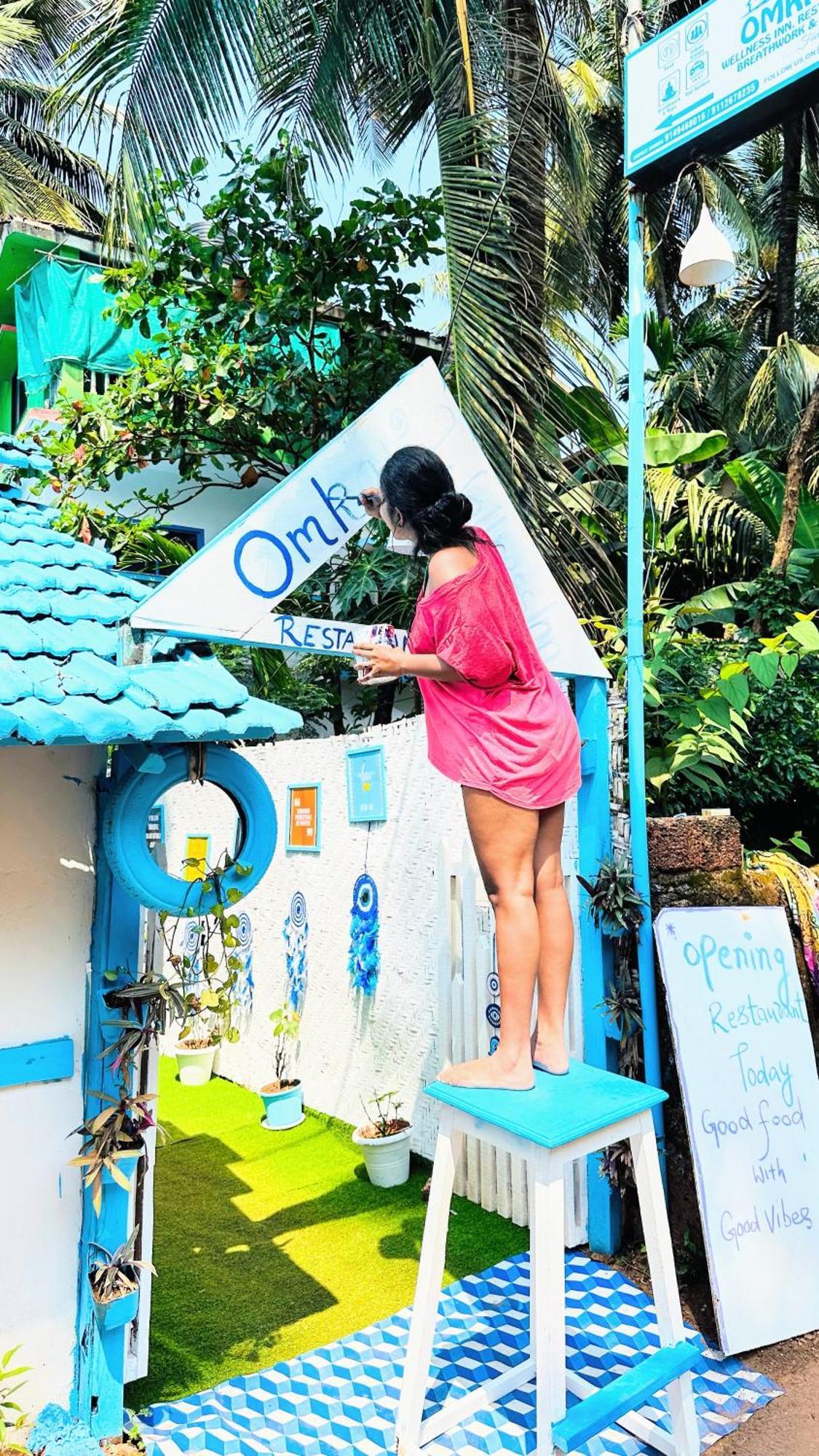 Omkar Wellness Inn Arambol Exterior foto